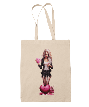 Gothic Heart Barbie Tote Bag 8Ball